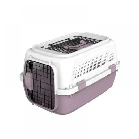Κλουβί Μεταφοράς Σκύλου & Γάτας Ulysses Easy 2 56,5x36x32,5cm Μωβ