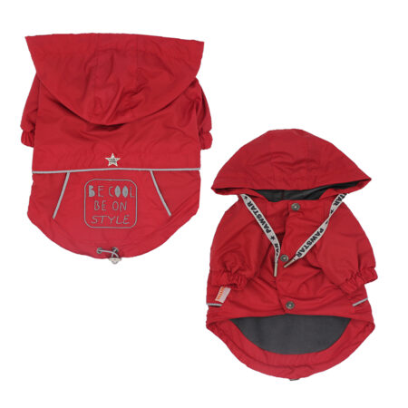 Glee Jacket Αδιάβροχο Odin Κόκκινο 2XL