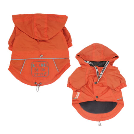 Glee Jacket Αδιάβροχο Odin Πορτοκαλί Large