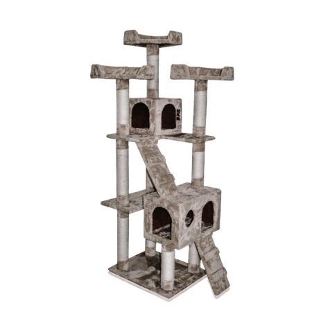 Γατόδεντρο Pet Interest Three Tower 60x50x185h cm Μπέζ