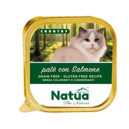 Natua Πατέ Γάτας Country Salmon 100gr