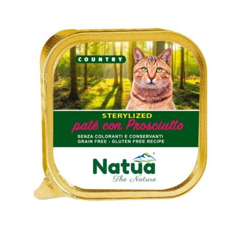 Natua Πατέ Γάτας Sterilized Country Ham 100gr