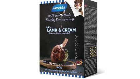 Μπισκότα Smookies Lamb & Cream 200gr