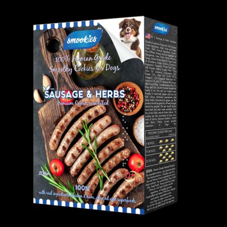 Smookies Sausage & Herbs 200gr Μπισκότα Σκύλου