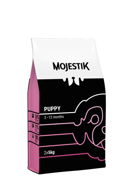 Mojestik Puppy 2-12 Μηνών Κοτόπουλο & Ψάρι 10kg