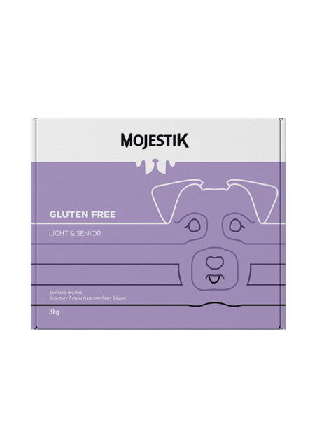 Mojestik Super Premium Gluten Free Light & Senior 3kg