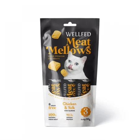 Wellfed Meat Mellows Chicken & Yolk 30gr
