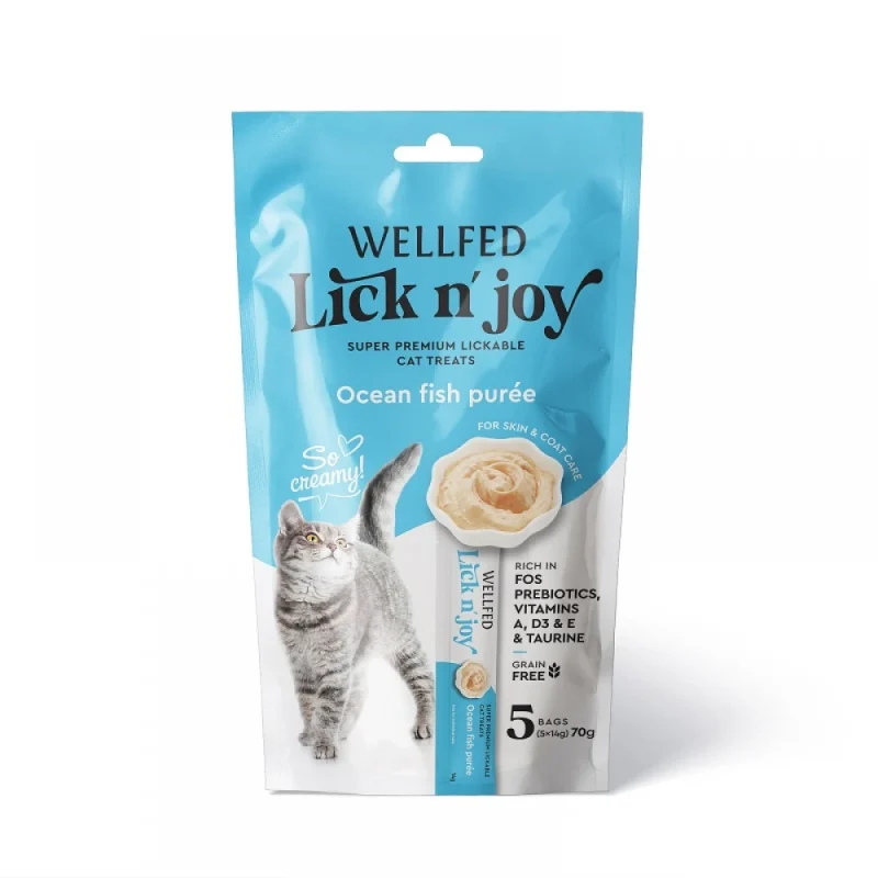 Wellfed Lick N Joy Ocean Fish