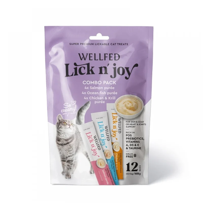 Wellfed Lick N Joy Mix 168gr