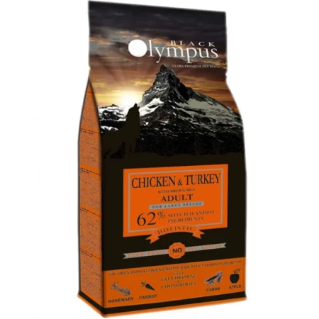 Black Olympus Adult Maxi Chicken & Brown Rice 12kg