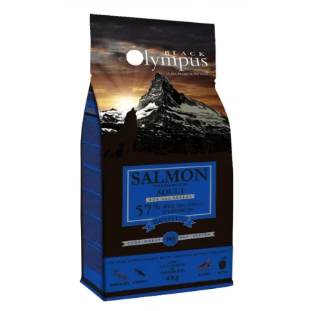 Black Olympus Adult Salmon & Brown Rice