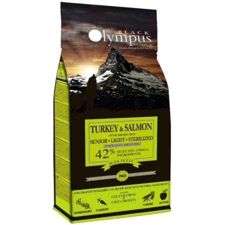 Black Olympus Senior Light & Sterilised 12kg