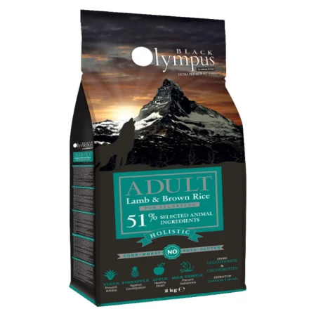 Black Olympus Adult Lamb & Brown Rice