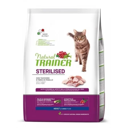 Natural Trainer Cat Sterilised Γαλοπούλα