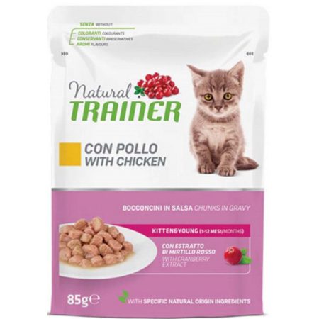 Natural Trainer Kitten & Young Κοτόπουλο