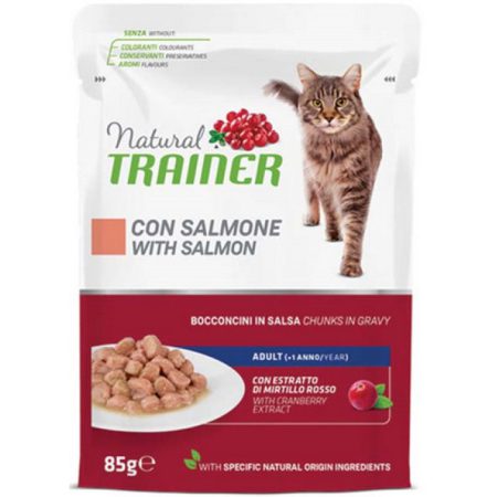 Natural Trainer Cat Adult Σολομός