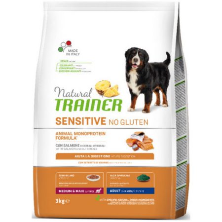 Natural Trainer Sensitive No Gluten Σολομός