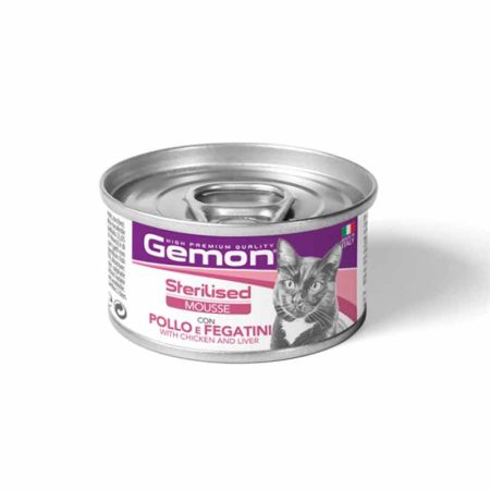 Gemon Mousse Adult Sterilised Κοτόπουλο & Συκώτι