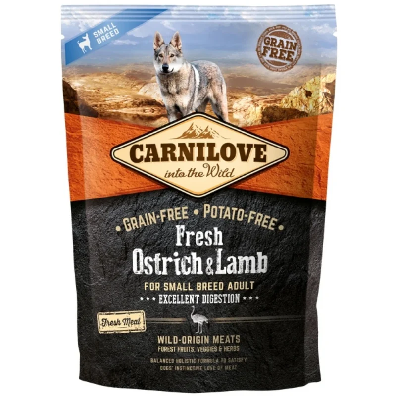 Carnilove Adult Small Fresh Ostrich & Lamb