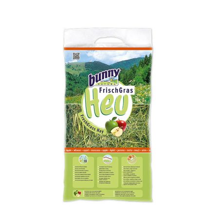 Χόρτο Bunny Freshgrass Hay με Μήλο