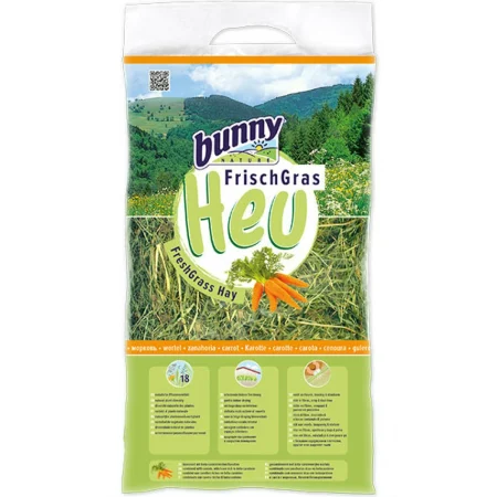 Bunny Freshgrass Hay με Καρότο