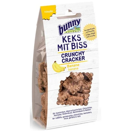 Λιχουδιά Bunny Crunchy Cracker με Μπανάνα