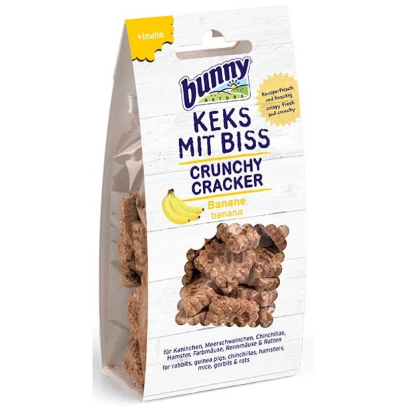 Λιχουδιά Bunny Crunchy Cracker με Μπανάνα