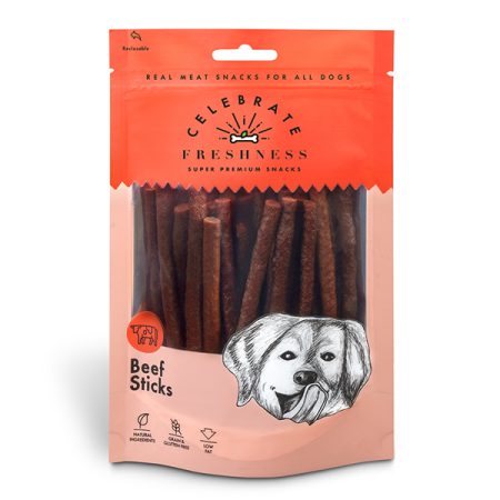 Celebrate Grain Free Beef Sticks 100gr
