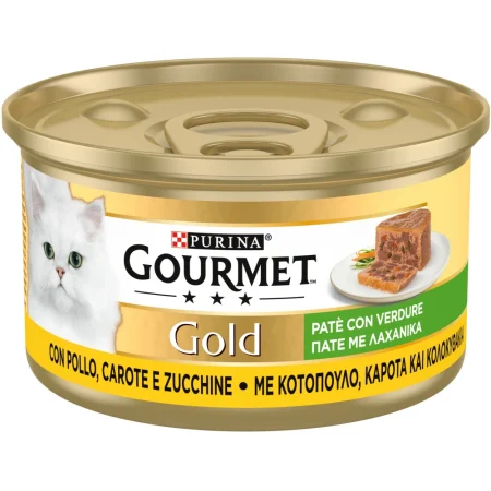 Purina Gourmet Gold Pate Κοτόπουλο, Καρότα & Κολοκυθάκια