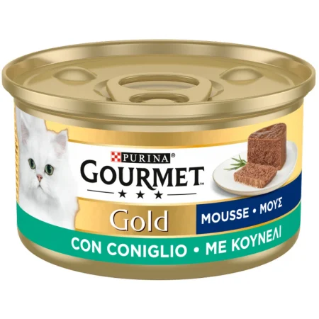 Purina Gourmet Gold Mousse Με Κουνέλι