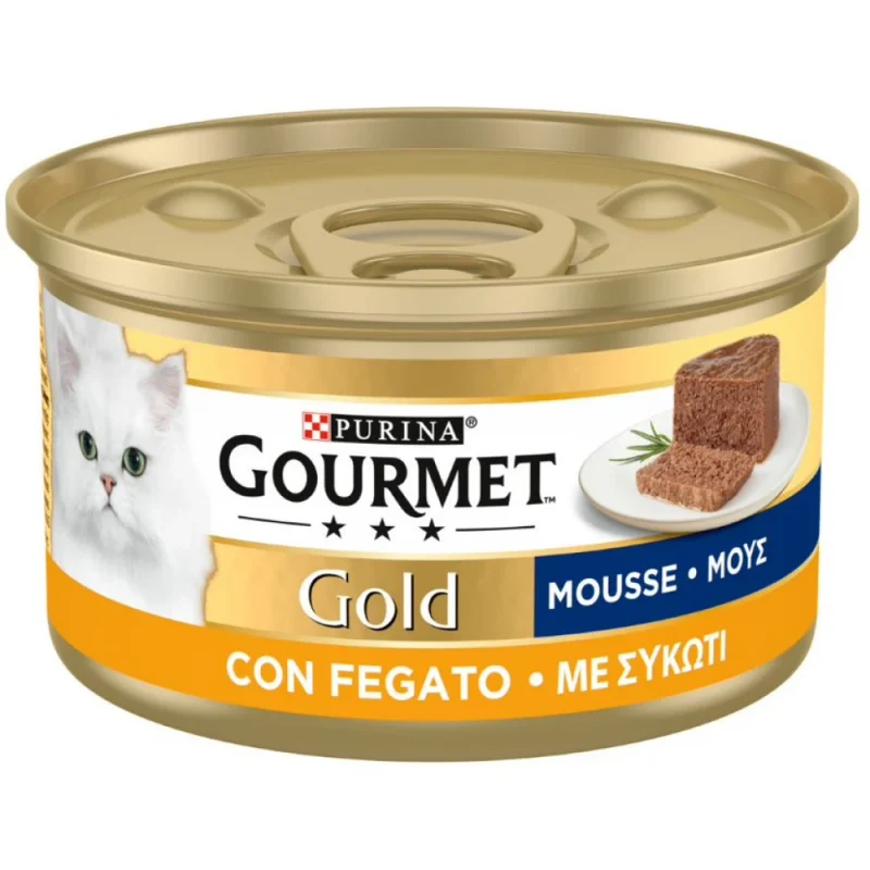 Purina Gourmet Gold Mousse Με Συκώτι