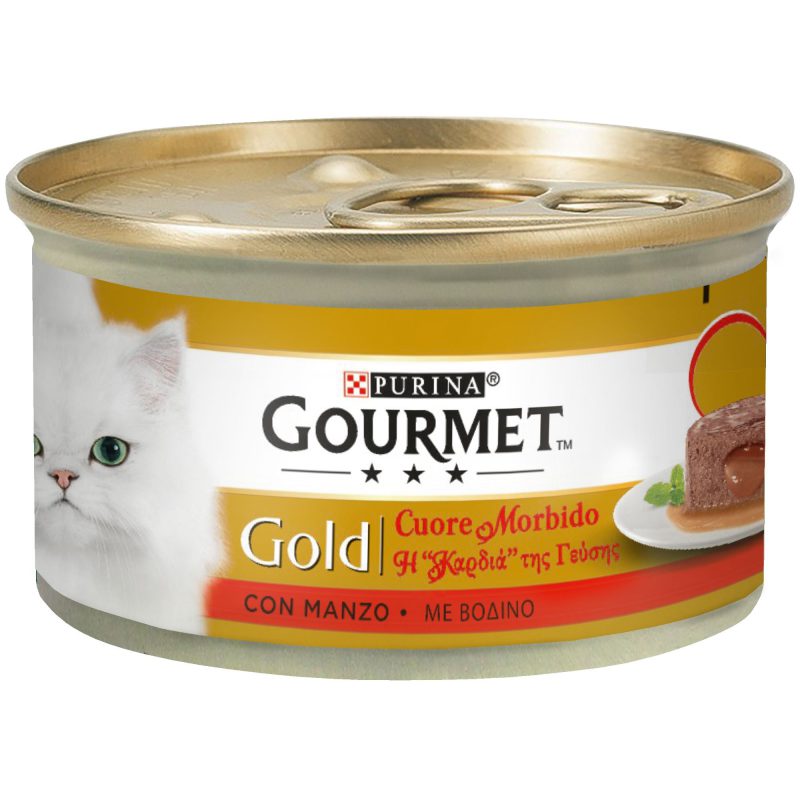 Purina Gourmet Gold Η Καρδιά της Γεύσης με Βοδινό
