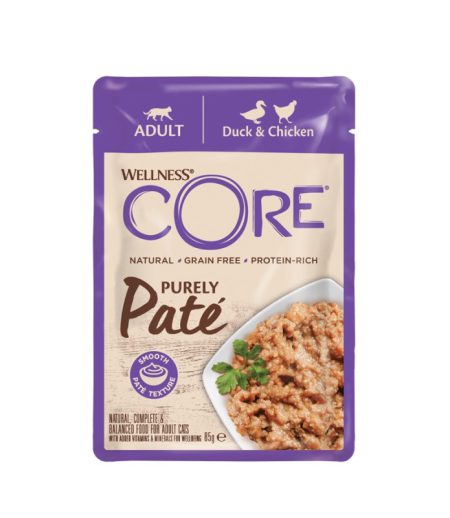 Wellness Core Purely Pate Πάπια & Κοτόπουλο 85gr