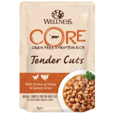 Wellness Core Tender Cuts Γάτας Κοτόπουλο
