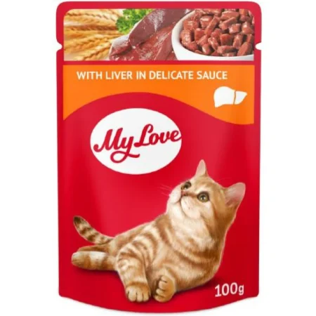 My Love Cat Συκώτι σε Σάλτσα