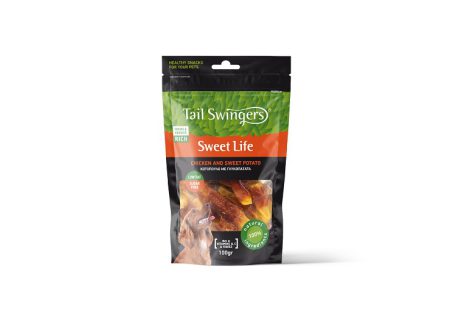 Tail Swingers Sweet Potato Bites with Chicken 100gr