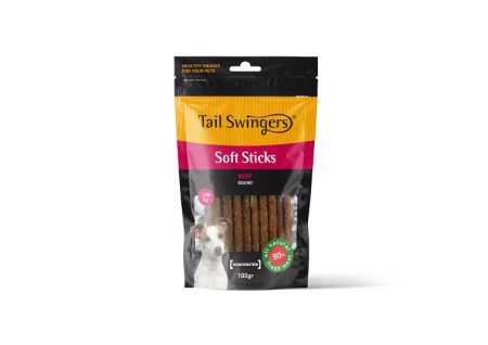 Tailswingers Soft Sticks Beef Flavor 100gr