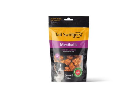 Tailswingers Κεφτεδάκια με Κοτόπουλο & Ρύζι 100gr