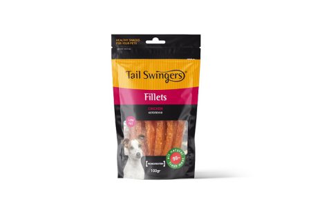 Tailswingers Μαλακά Φιλετάκια Κοτόπουλο 100gr