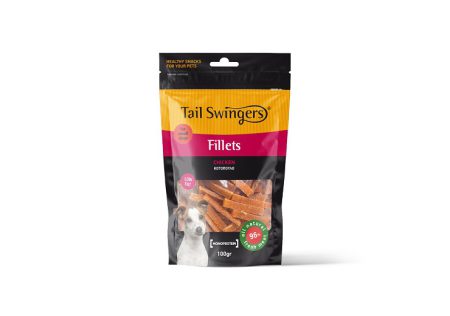 Tailswingers Μαλακά Φιλετάκια Κοτόπουλο σε Μπουκιές 100gr