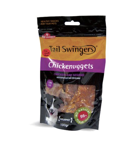 Tailswingers Κοτομπουκιές με Σουσάμι 100gr