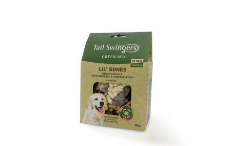Tailswingers Green Mix Lil Bones Biscuits 400γρ