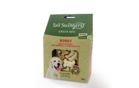 Tailswingers Crunchy Bones Μπισκότα Σίτου 400gr