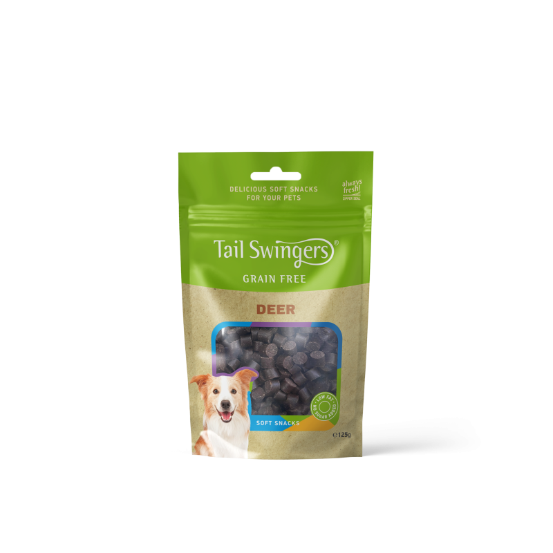 Tailswingers Grain Free Deer Semi Moist 125gr