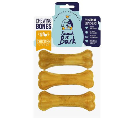 Snack n Bark Κόκαλο με Γεύση Κοτόπουλο 13cm