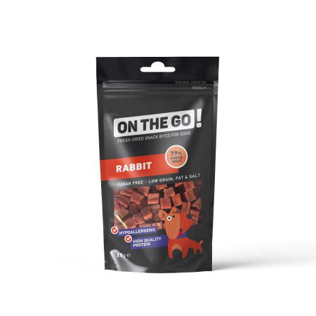 Λιχουδιές Σκύλου Με Κουνέλι ON THE GO Bites 25gr