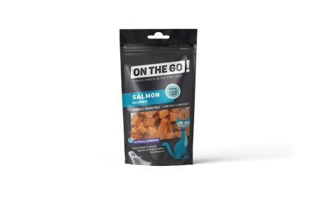 ON THE GO Bites Λιχουδιές Γάτας με Σολομό 25gr