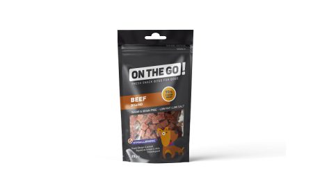 ON THE GO Bites Λιχουδιές Σκύλου με Βοδινό 25gr