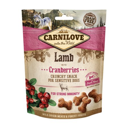 Carnilove Dog Snack Crunchy Lamb with Cranberries 200gr