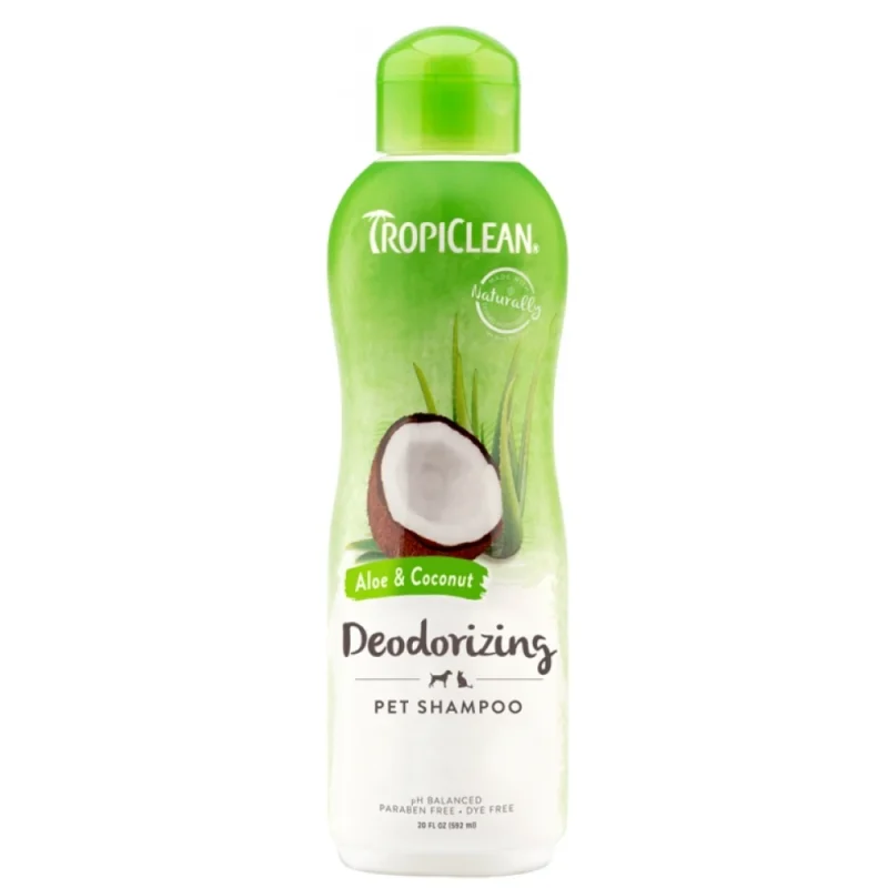 Tropiclean Aloe & Coconut Deodorizing Shampoo